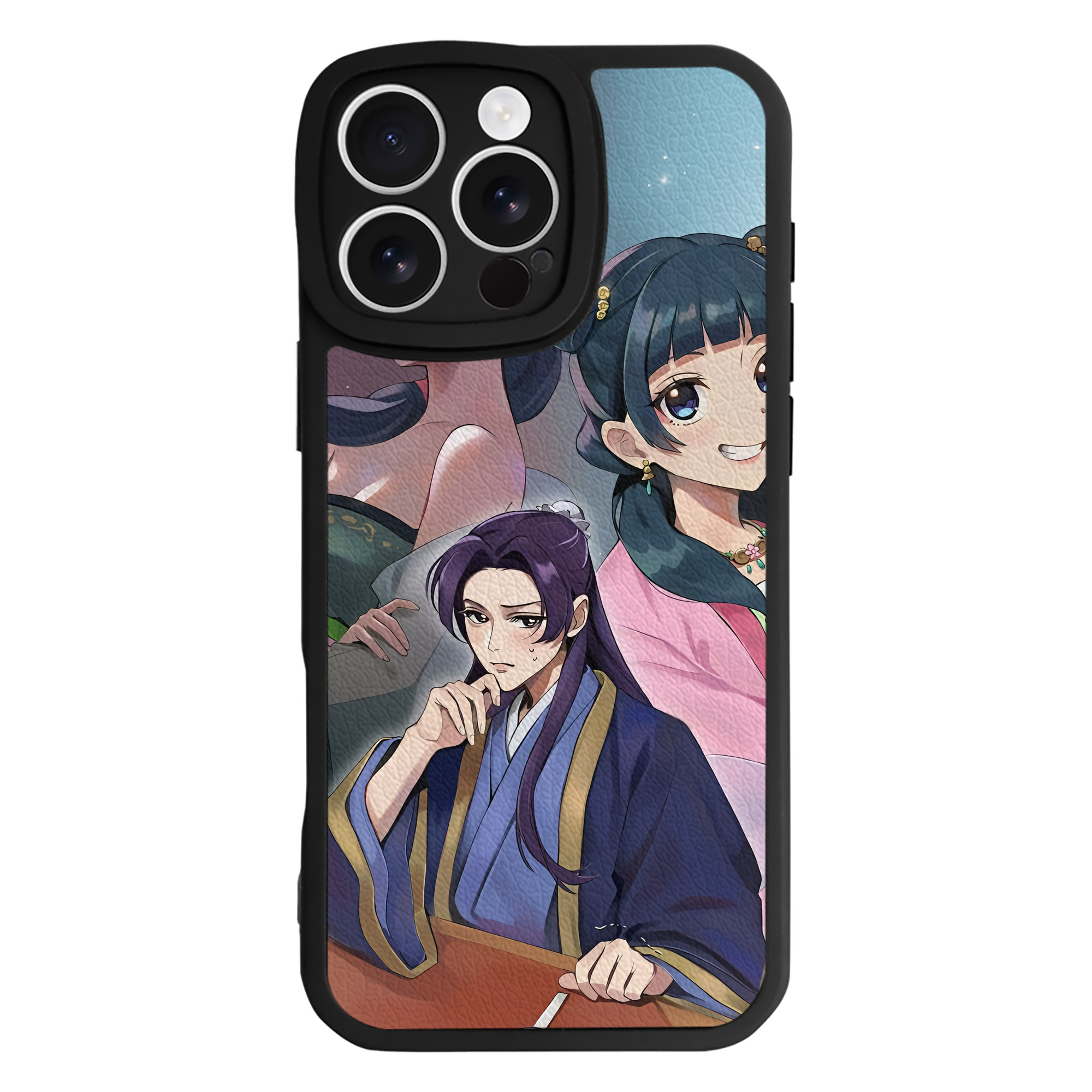 薬屋のひとりごと The Apothecary Diaries 【iPhone 16シリーズ対応】シリコンスマホケース（レザー調） 材質：シリコン